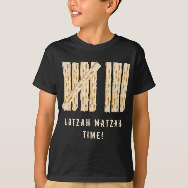 T-shirt Pâque Lotzah Matzah 8 Jours (Devant)