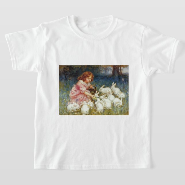 T-shirt Pâques Animaux Mignons Vintage (Poser)
