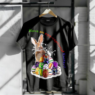 T-shirt Pâques aux oeufs ! Oeufs de lapin de Pâques
