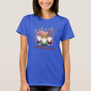 T-shirt Pâques Avec Mes Gnomes