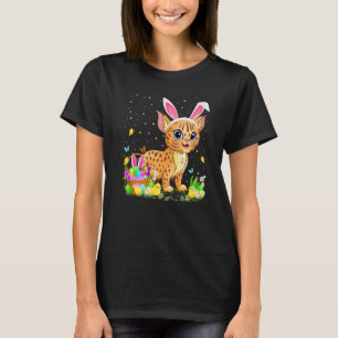 T-shirt Pâques Bobcat Bunny Chasse aux oeufs Bobcat Pâques
