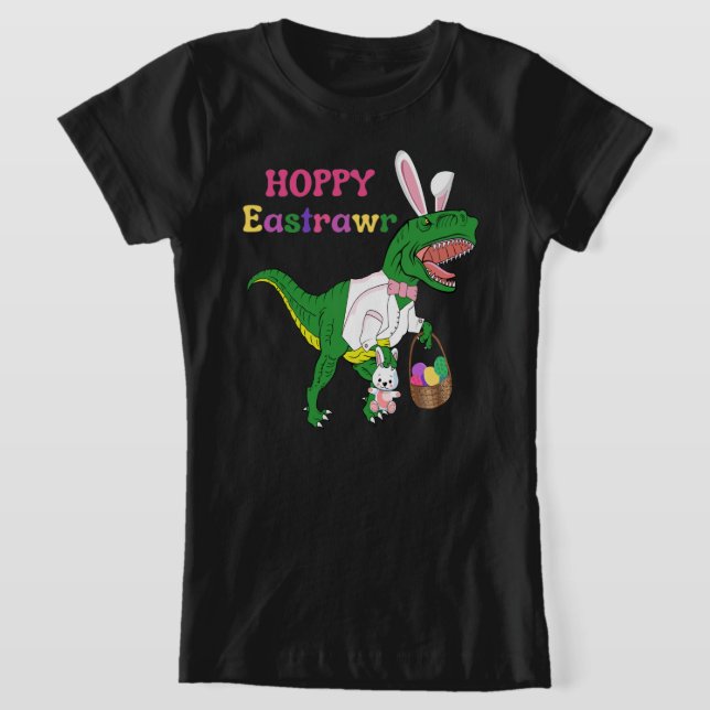 T-shirt Pâques Bunny Dinosaur (Poser)