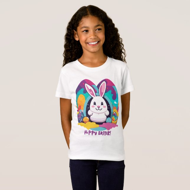 T-Shirt Pâques chanceuses ! (Devant entier)