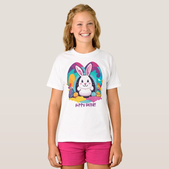 T-shirt Pâques chanceuses ! (Devant entier)