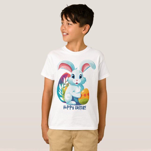 T-shirt Pâques chanceuses ! (Devant entier)