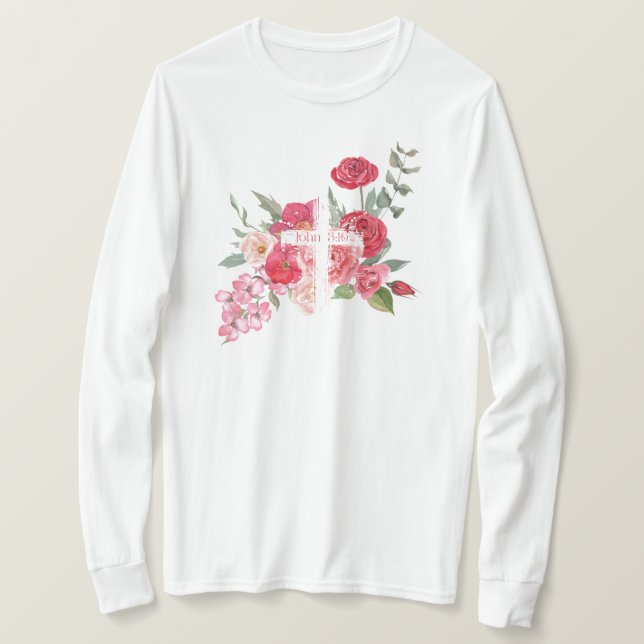 T-shirt Pâques/Croix/Jean3:16/Jésus (Design devant)