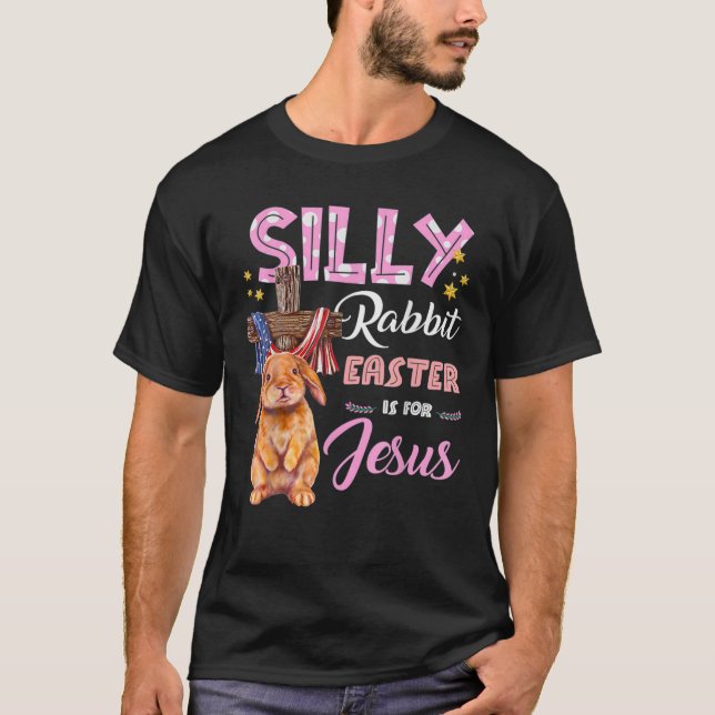 T-shirt Pâques De Lapin Silencieux Pour (Devant)