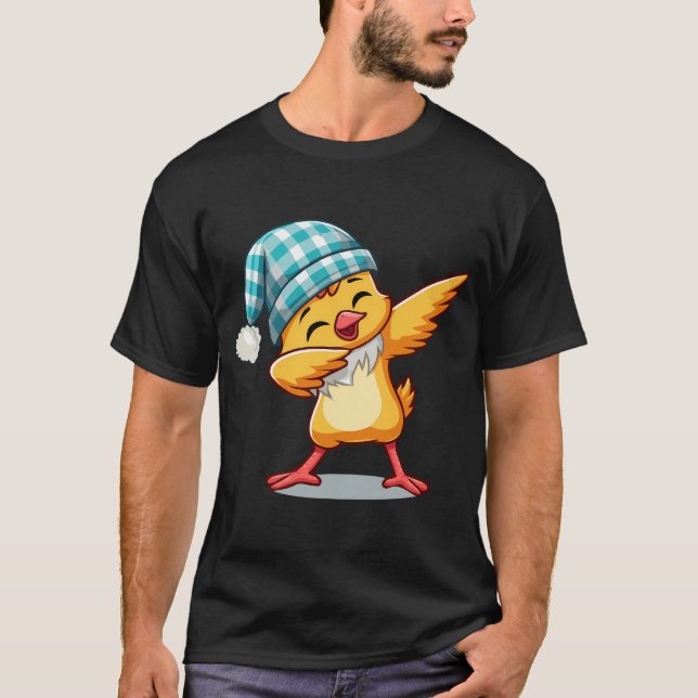 T-shirt Pâques de poulet (Devant)
