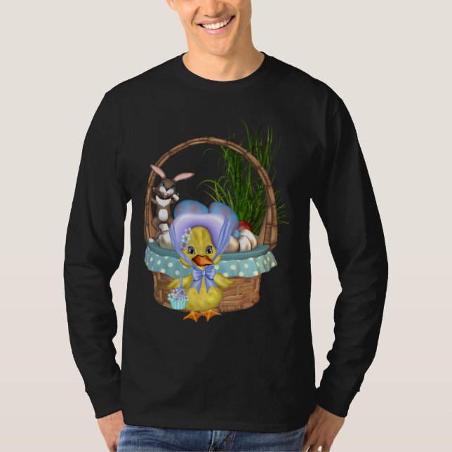 T-shirt Pâques de poulet (Devant)