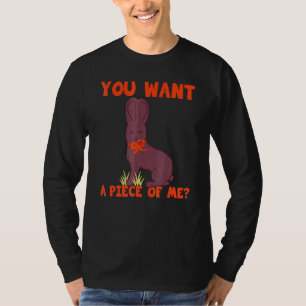 T-shirt Pâques Drôle Ados dit Chocolat Bunny Mème 2
