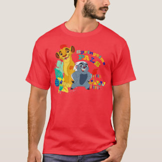 T-shirt Pâques du printemps de la Garde Lion
