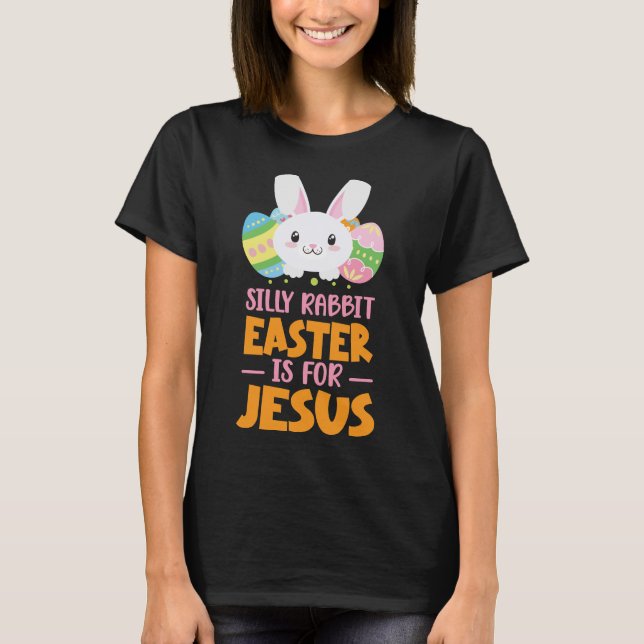 T-shirt Pâques est pour Jésus (Devant)