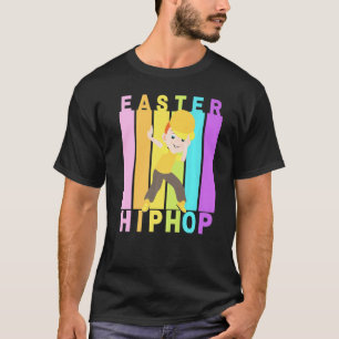 T-shirt Pâques Hip hop Danse Amour Dab Vacances Amusants E