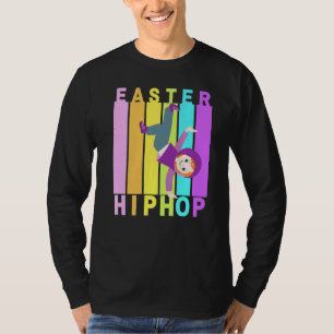 T-shirt Pâques Hip hop Danse Amour Dab Vacances Amusants E