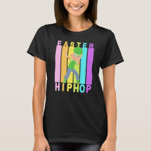T-shirt Pâques Hip hop Danse Amour Dab Vacances Amusants E