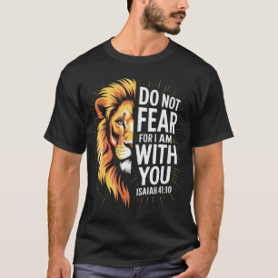 T-shirt Pâques Jésus Verset de la Bible Chrétienne Lion de