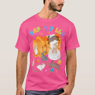 T-shirt Pâques Jour Pharm Tech Pharmacie Chasse D'Oeufs He