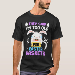 T-shirt Pâques Lapin Pâques Panier OEuf Pâques Rabbit Pâqu