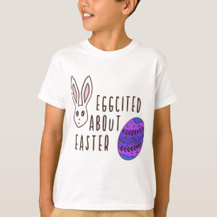 T-shirt Pâques mignonne Éggéré À propos de Pâques Citation
