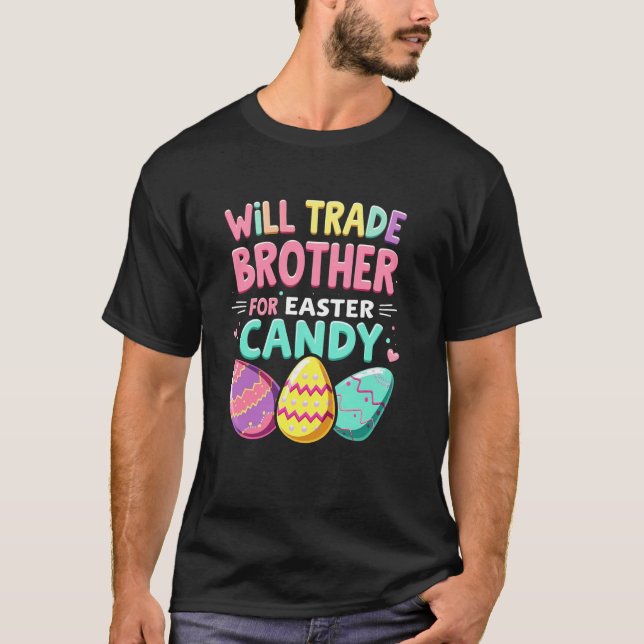 T-shirt Pâques Mischievous 2025 Brother Candy Swap (Devant)