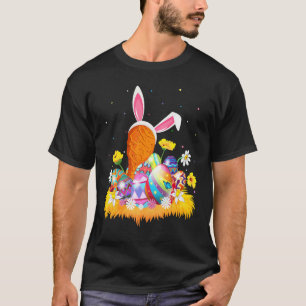 T-shirt Pâques Œuf Poulet Frit Dimanche de Pâques