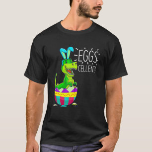 T-shirt Pâques Paniers Stuffes Enfants mignonnes T Rex Oeu