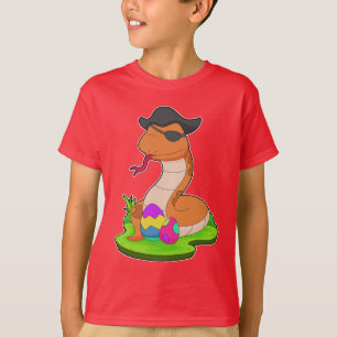 T-shirt Pâques serpent pirate
