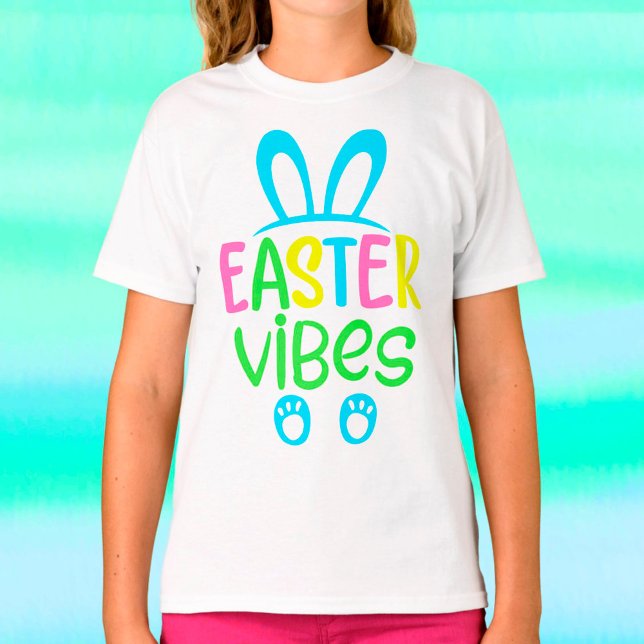 T-shirt Pâques Vibes Pastel (Créateur téléchargé)