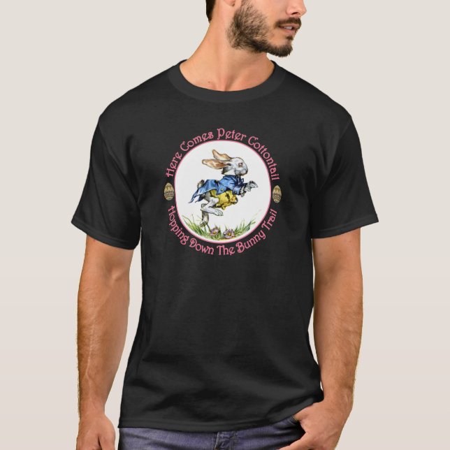 T-shirt Pâques - Voici Peter Cottontail (Devant)