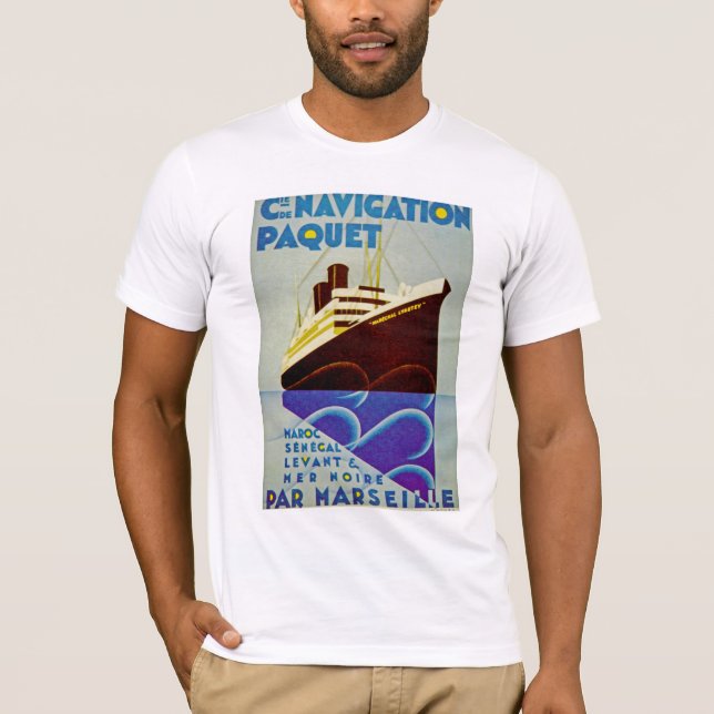 T-shirt Paquet de navigation (Devant)