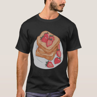 T-shirt paquet de nourriture d'anime