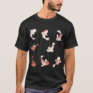 T-shirt Paquet de poissons koi