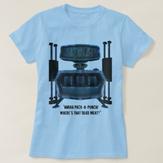 T-shirt Paquet-un-Poinçon w/Quote (femmes)