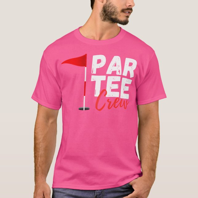 T-shirt Par Crew Funny Golf Lover Famille D (Devant)
