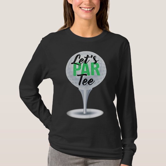 T-shirt Par Funny Golf Pour Golfer Par(2) (Devant)