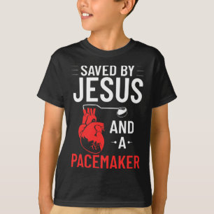 T-shirt Par Jésus Et Un Pacemaker Sensibilisation aux mala