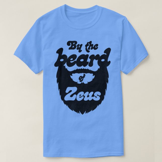 T-shirt Par la barbe de Zeus (Design devant)