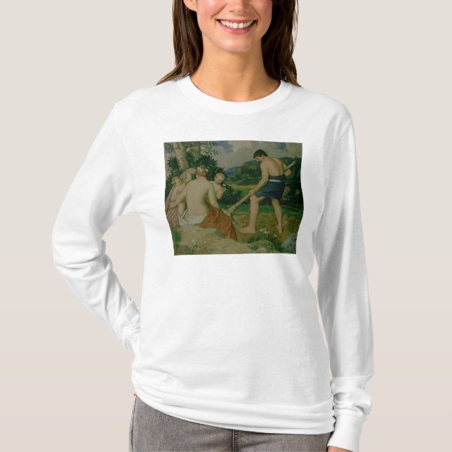 T-shirt Par la sueur de thy front (Devant)