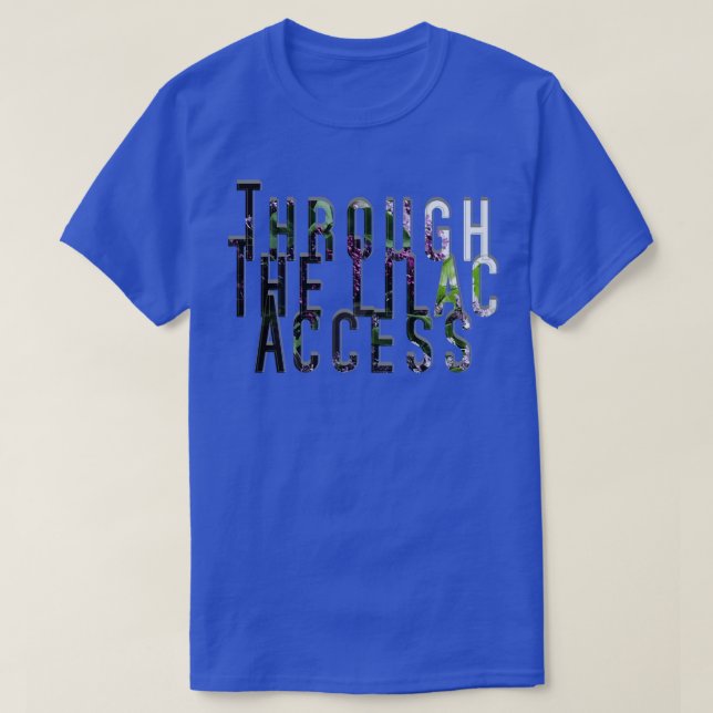 T-shirt Par L'Accès Lilac (Design devant)