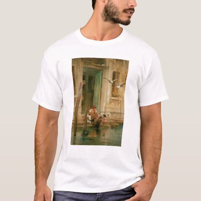 T-shirt Par le canal, Venise (Devant)