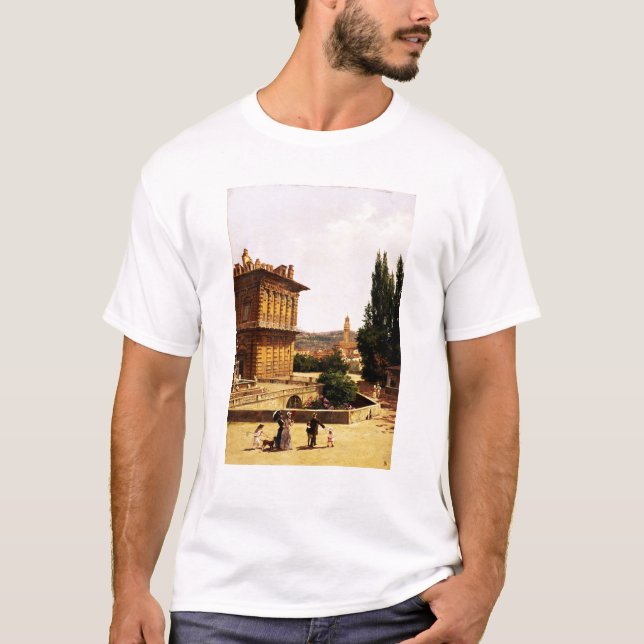 T-shirt Par le palais de Pitti, Florence (Devant)