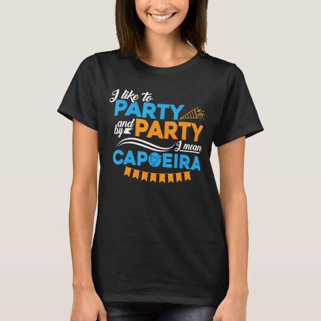 T-shirt Par Partie I, La Capoeira (Devant)