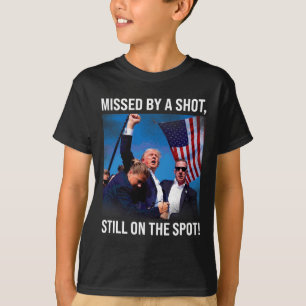 T-shirt Par Un Tournant Donald Trump Moment Historique