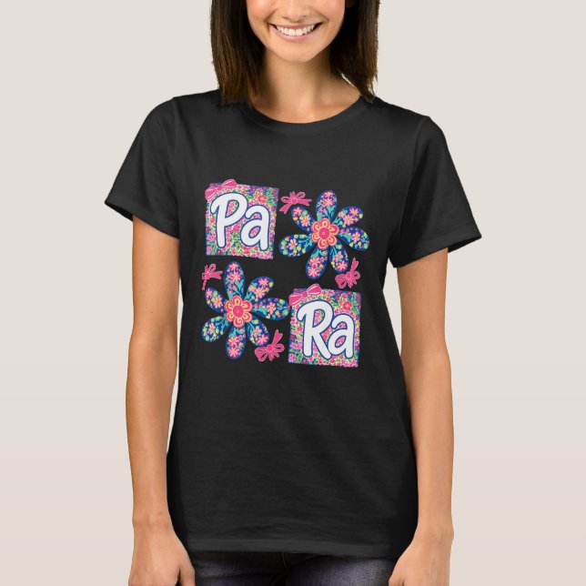 T-shirt Para enseignant professionnel premier jour de rent (Devant)