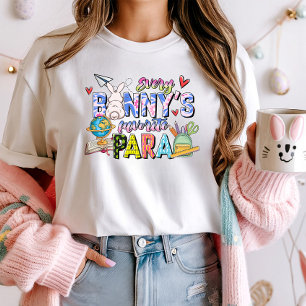 T-shirt PARA Favori de chaque lapin Pâques