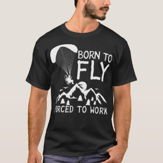 T-shirt Para pilote pilote de parachutisme des monts-volan