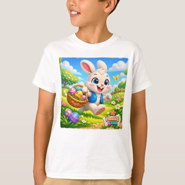 T-shirt Parables4Kids Easter Bunny (Devant)