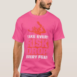 T-shirt Parachutage Skydiver Airmen Parachutiste Skydiving