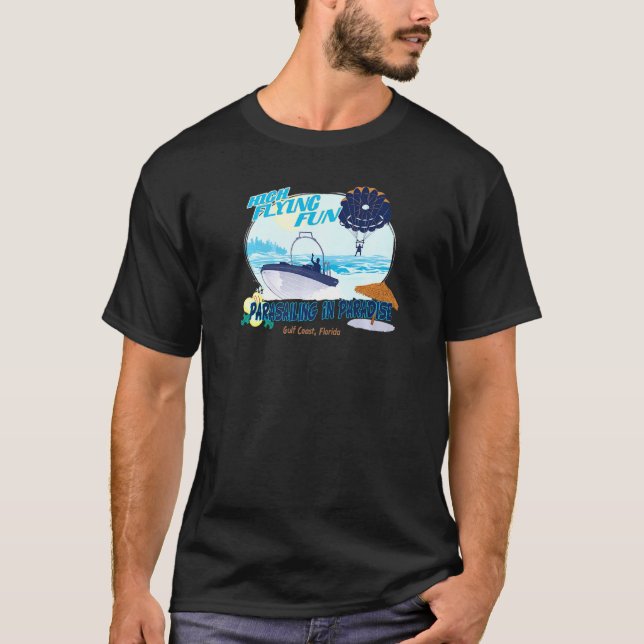 T-shirt Parachute à haute volée (Devant)