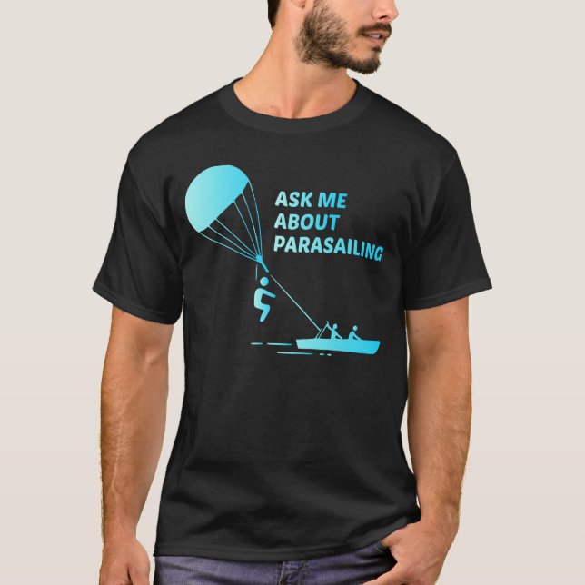 T-shirt Parachute ascensionnel Parachute ascensionnel (Devant)